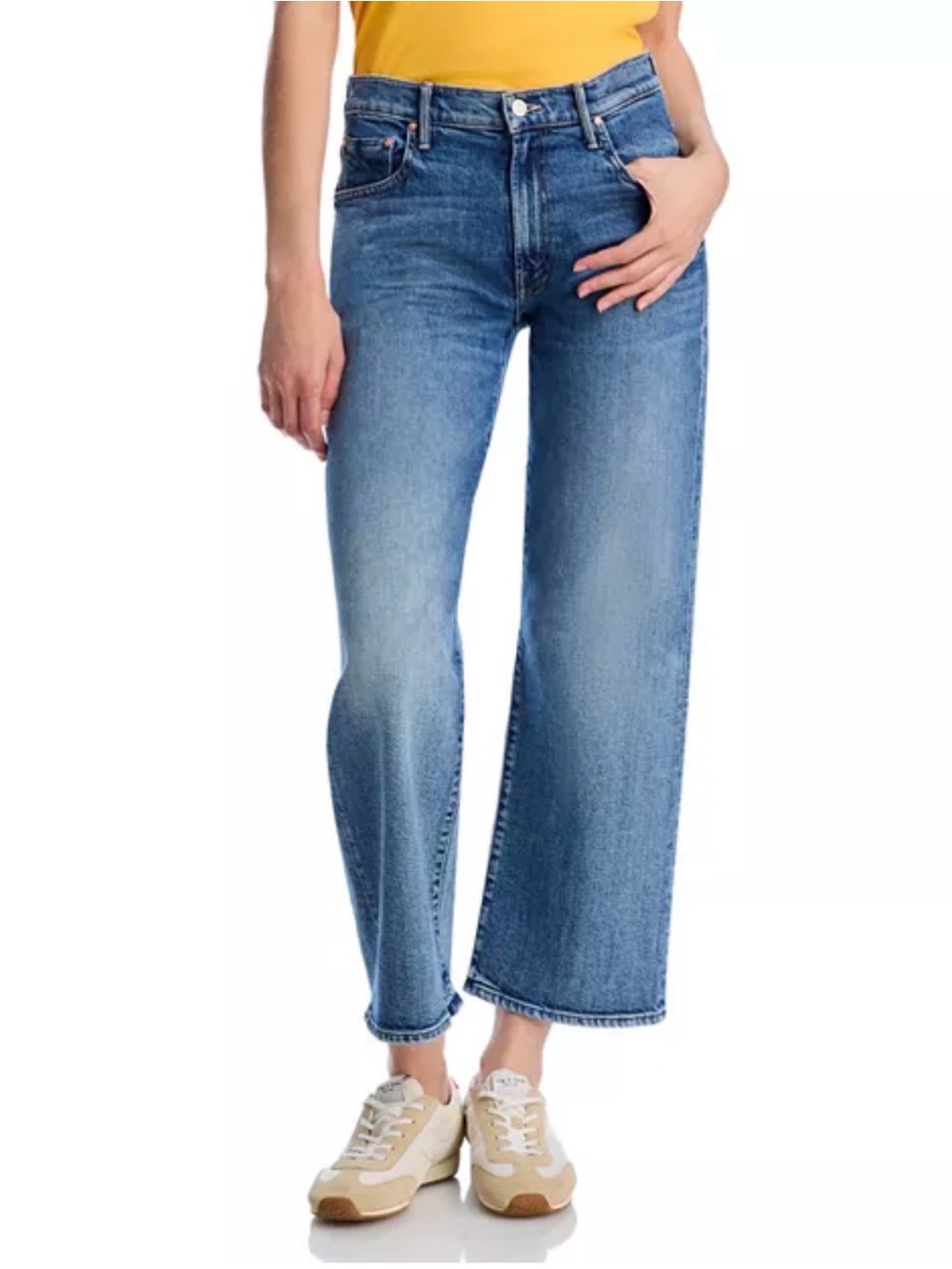 Mother The Mid Rise Maven Ankle Jeans in Toil and Trouble 23